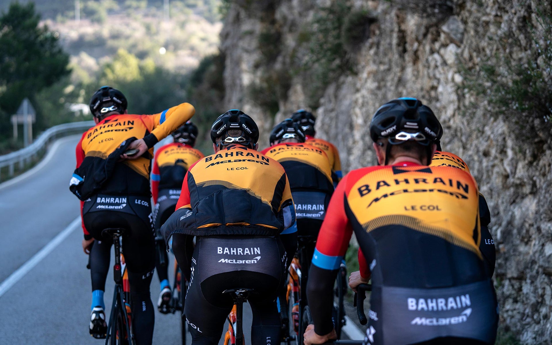 Team Bahrain McLaren Training Camp