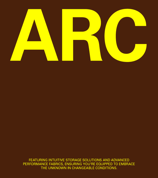 ARC. Featuring extra storage and advanced fabrics, ensuring you're ready for any condition.