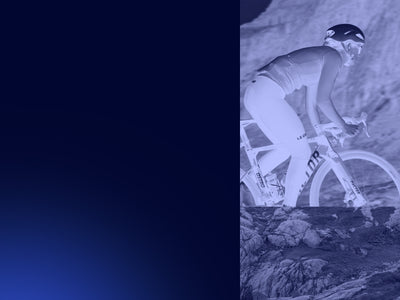 blue wash person cycling