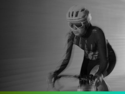 Person riding a bike with a blurred background