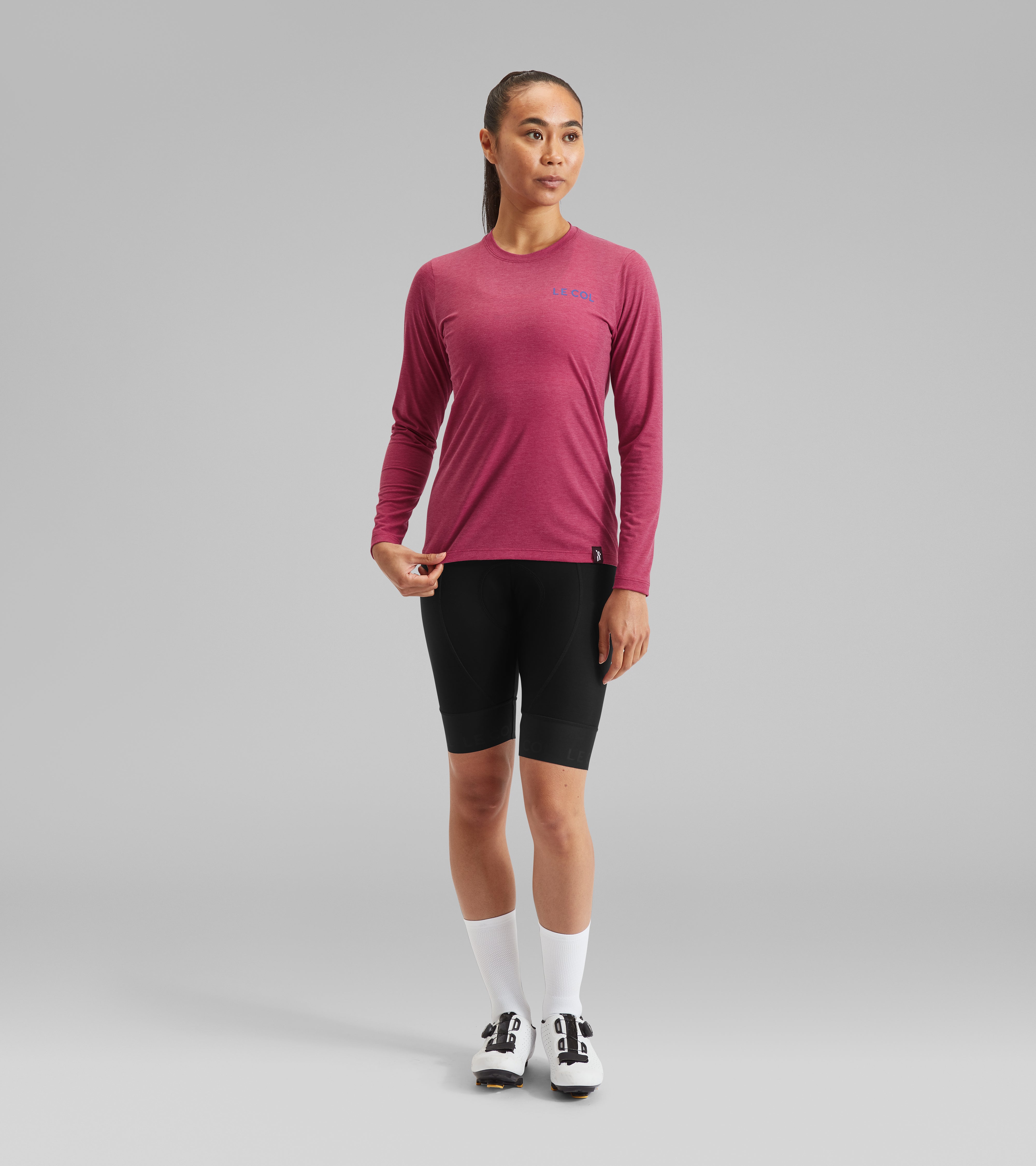 Le Col | Womens ARC Merino Long Sleeve T-Shirt - Le Col