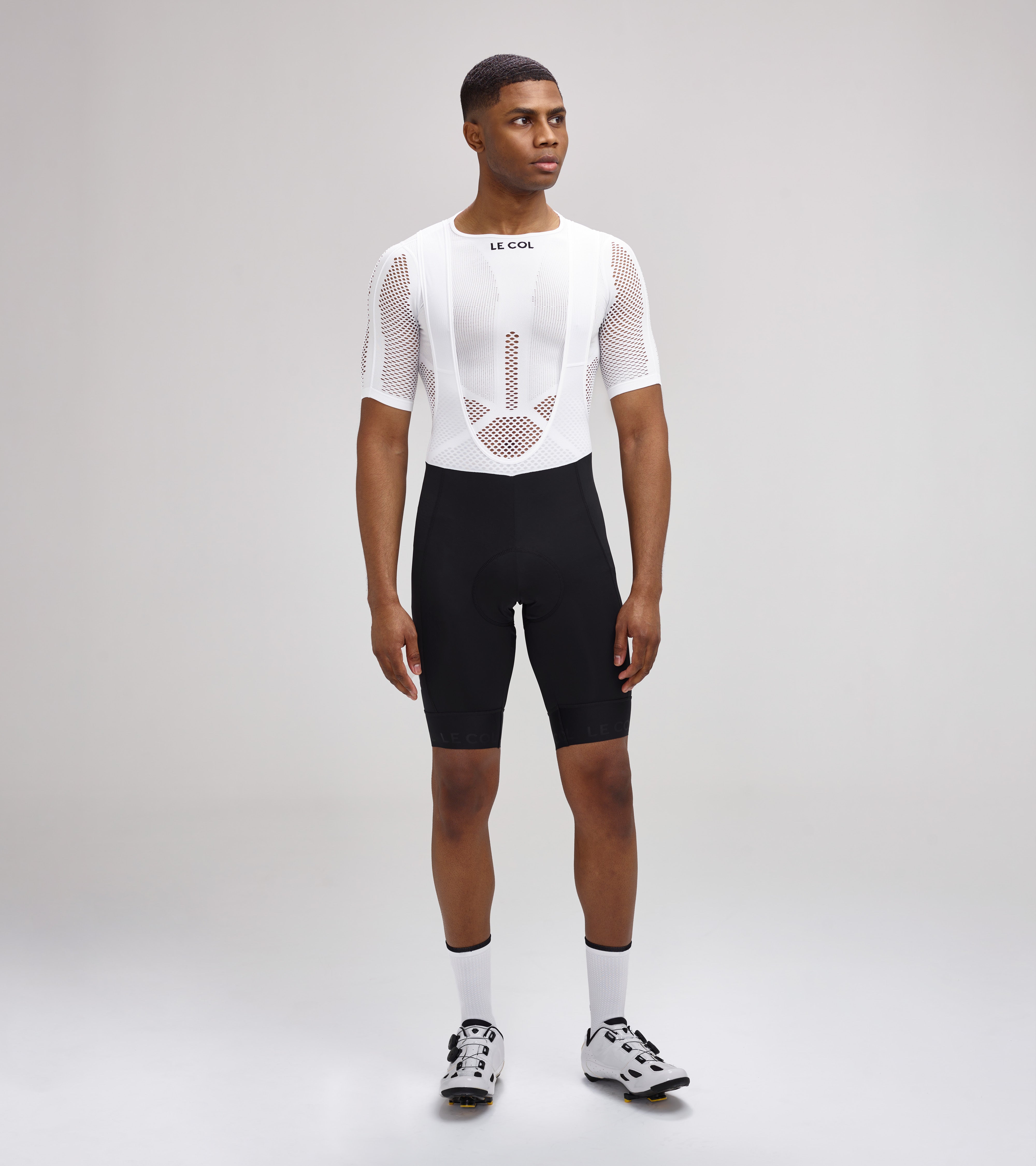 Unisex Pro Mesh Short Sleeve Base Layer XS / White