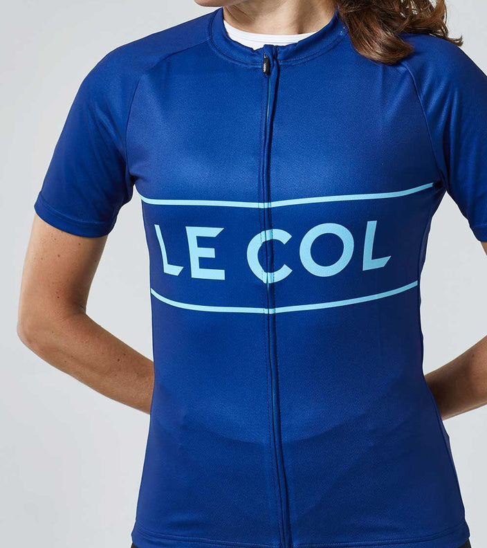 Le Col Womens Sport Heritage Jersey (Blue/Cobalt)