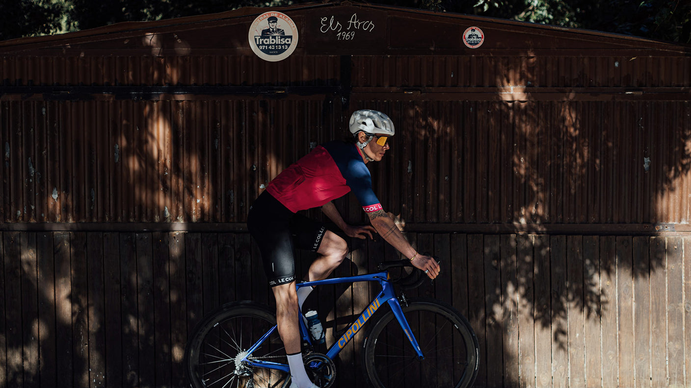  LE COL Men's Sport Bib Tights II, Fleece Lined Cycling Pants, Foam Chamois Pad & Thermal Fabric Bike Leggings